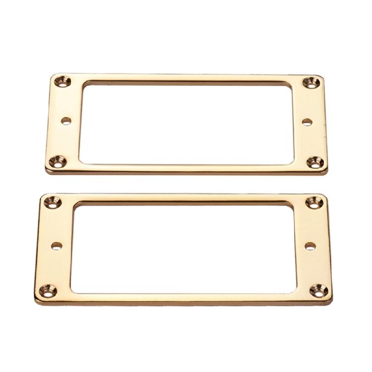 2Pcs Pickup Mounting Ring Set Pickup Cover Frame Replacement for Electric Guitar