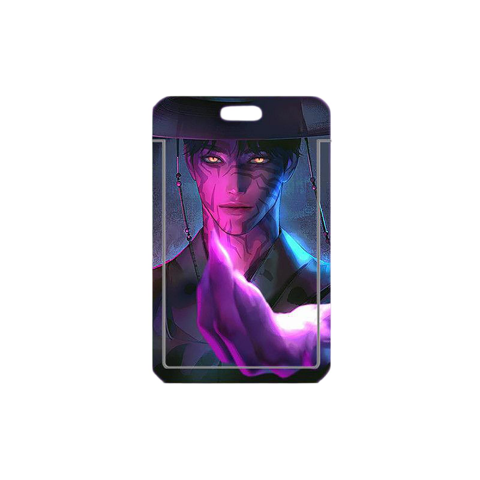 

Student Slide Card Holder For School Meal Card, Bus Card, ID Badge, Access Card Protector, Card Cover One Size