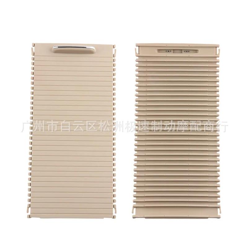 Center Armrest Box Cover Plate Cup Holder Pull Curtain Cup Holder Pull Central Console Storage Cover Bmw Accessories Bmw E46