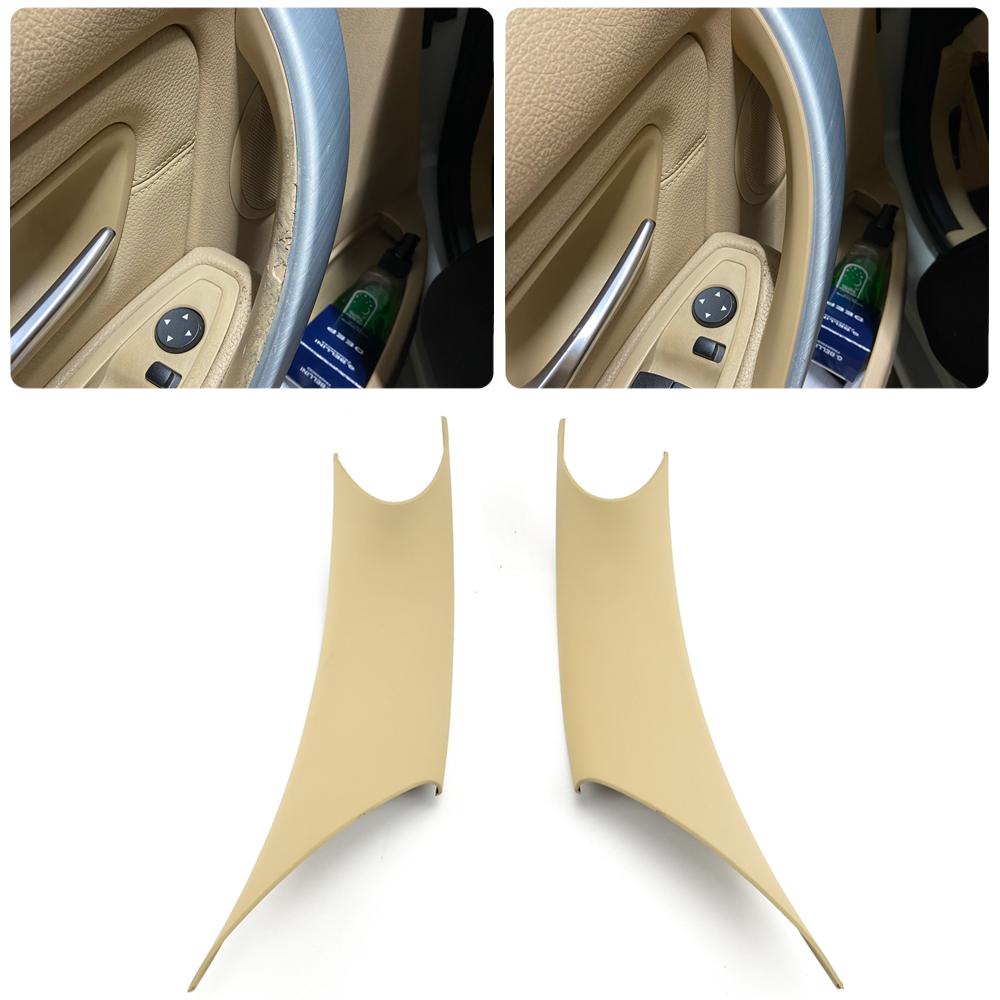 

2PCS Inner Door Pull Handle Inside Cover Protect Case For-BMW 3/4 Series F30 F35