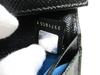 Authentic BVLGARI Black Leather Logo Clip Flap Long Wallet #a719  Refurbished
