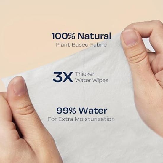 Maate Baby Wipes (Pack of 2, 144 Wipes) | Soothing & Hypoallergenic | Infused With Plant Squalane, Tamanu Oil & Aloe Vera | Moisturizing & Hydrating