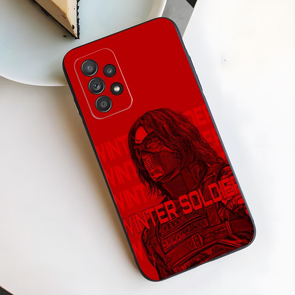

B-Bucky B-Barnes Winter S-SoldieSr Phone Case For Samsung S26 S25 Edge S24 S23 S22 S21 Ultra Plus Fe A55 56 15 4G 5G Galaxy Sili Galaxy S25