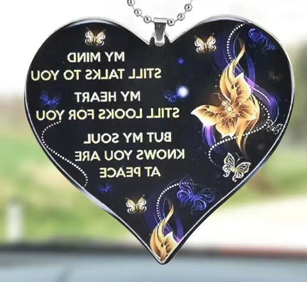 Acrylic Playful Car Decor Quirky Cartoon Hanging Ornament Versatile Bag And Home Use