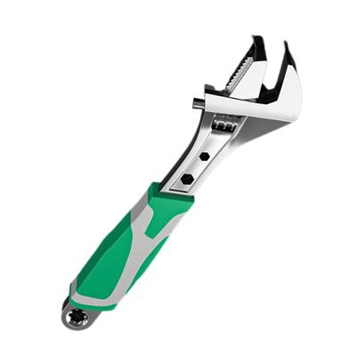 Adjustable Wrench Multifunctional Double Purpose Adjustable Wrench 8/10/12Inch Household Open Bathroom Pipe Adjustable