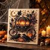 Projets de Décoration Immersifs à Faire Soi-même Halloween Perles Artificielles Kit Peinture Citrouille Fantôme Artisanat Interactif Parent Enfant Ensemble d'Artisanat de Perles 3D pour