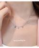 Cui Yan S925 Sterling Silver Rainbow Beaded Necklace - Korean Dongdaemun Style Choker for Women, New Summer Fashion.
