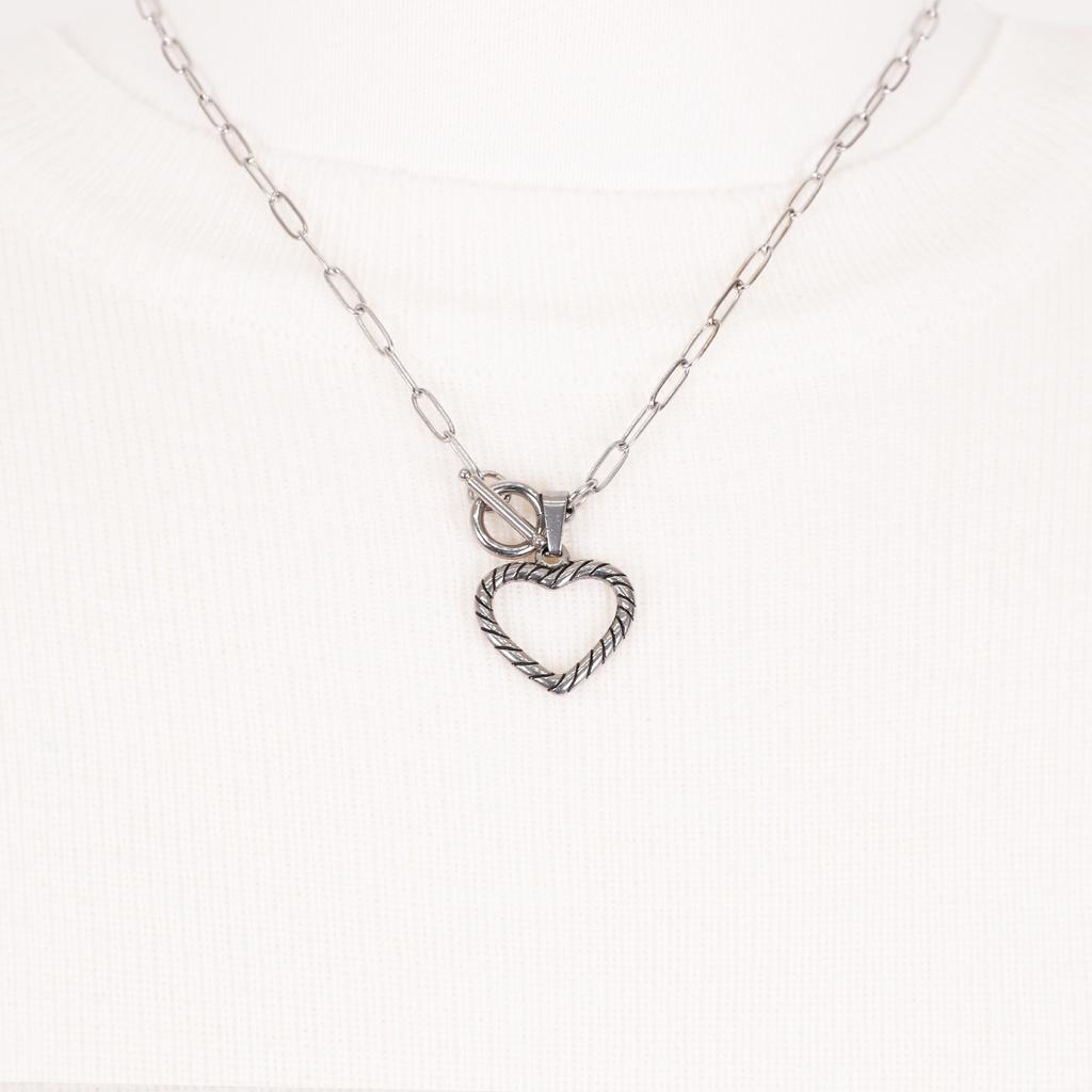 Heipeul Surgical Steel Necklace (Sgc-N-106)