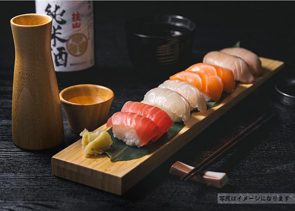 Symbi ETHICLE Sushi Food Sanitation Law Commercial Dishwasher Made from Natural Microwave W400 X D90 X Clogs, 40cm, Compliant, Safe, Bamboo, Safe,