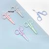 Morandi Foldable Mini Stainless Steel Scissors for Paper Cutting