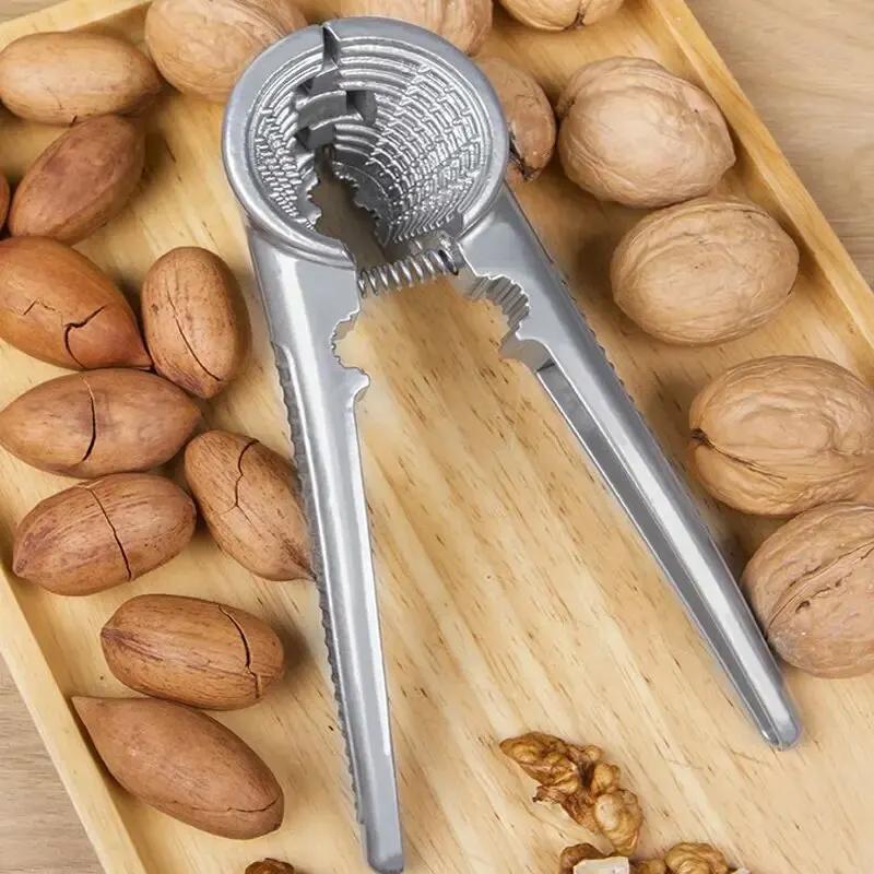 Multifunctional Metal Walnut Clip Multi Functional Household Nutcracker Shelling Tool For Hazelnuts Chestnuts Kitchen Accessory