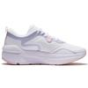 LiNing Fabric Reflective Water-Resistant Shock-Absorbing Non-Slip Durable Low-Top Casual Shoes Women Casual Shoes White Blue AGLR332-2