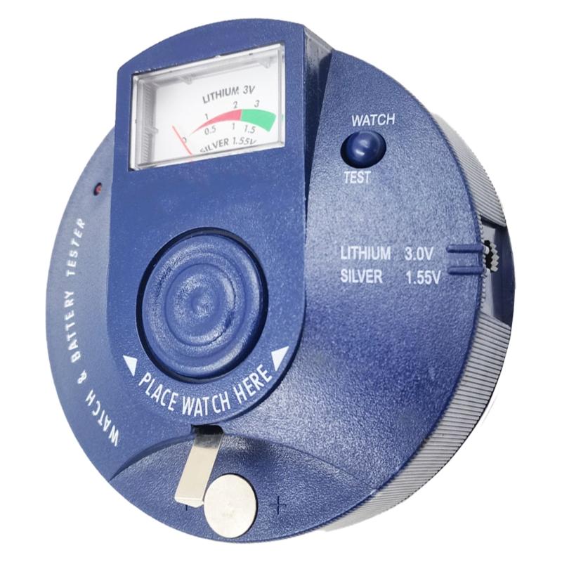 Efficient 1.5V 3V Button Battery Tester Analyzer Essential Tool For Horologists Jewelers Watchmakers Maintenance Repair