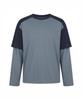 PIALSSIESEUESEU Double Layer Long Sleeve - Blue