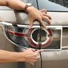 For Land Rover Discovery Sport 2015- ABS Silver Car Rear Tail Light Lamp Frame Cover Trim Sticker Car Accessories