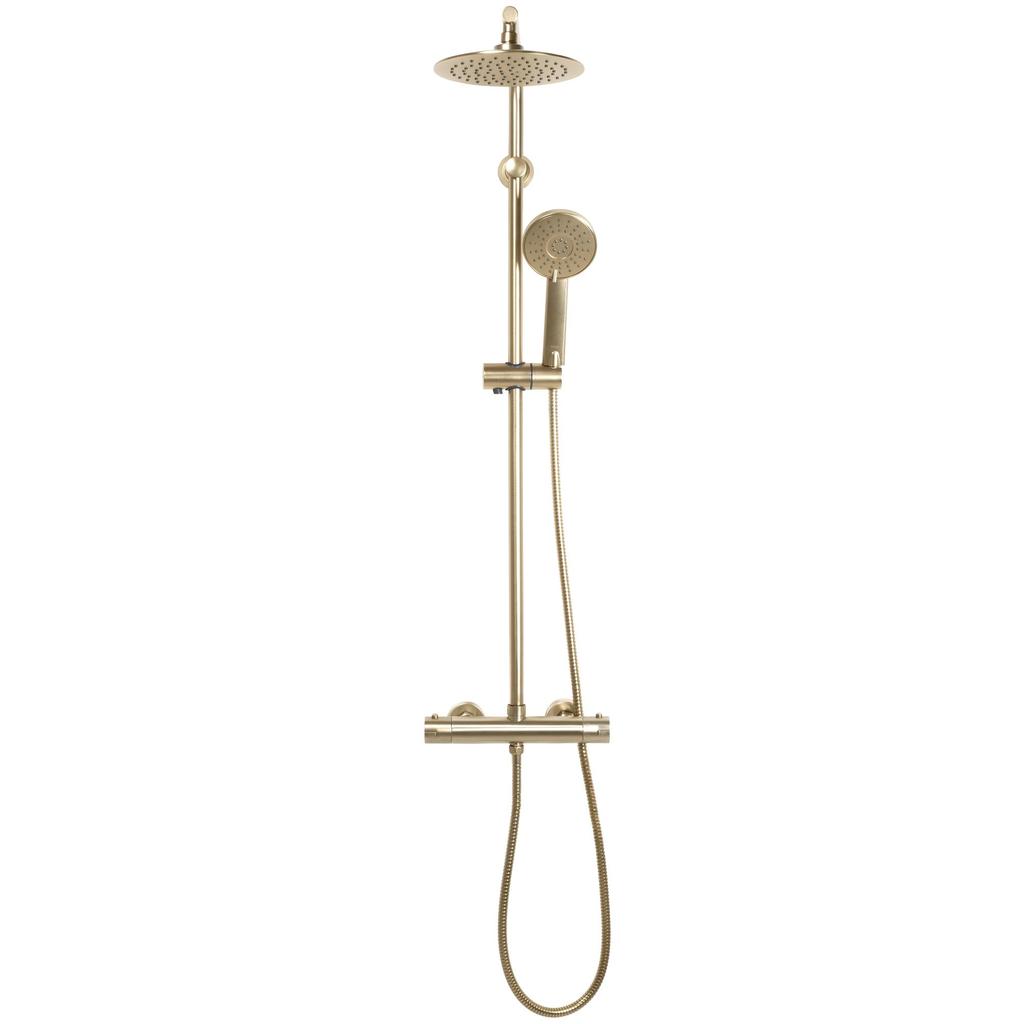 Bliss Gold Shower Set with Thermostat Sku Rea-p8413