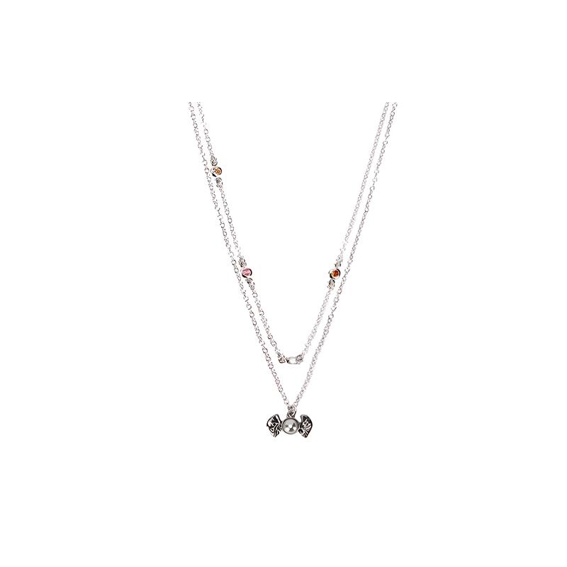 COACH Candy Pendant Copper Necklace Women s Silver