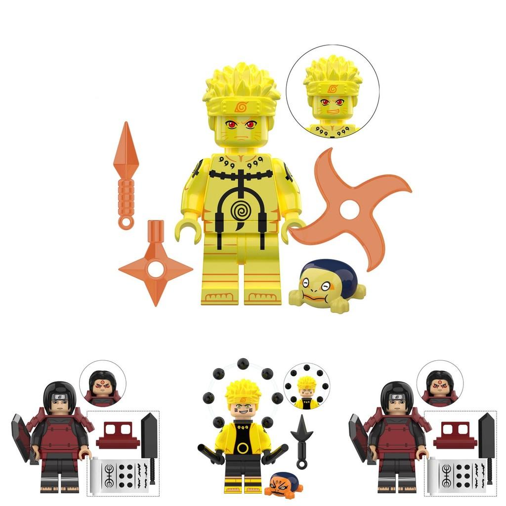 Kdl806 Naruto Anime Ninjutsu Building Blocks Toy Abs Plastic Diy Export Type