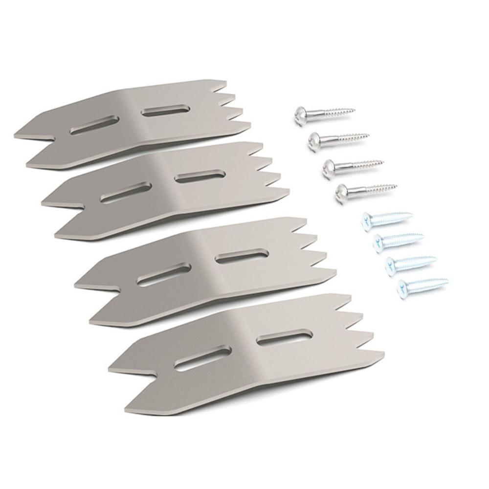 4 Pcs Set for Slab Flattening Mill Slab Clamping Dogs  For Woodworking and Carpentry