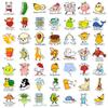 100 Children'S Educational Early Education Pun Stickers Fun Homophonic Stems Incentive Reward Stickers