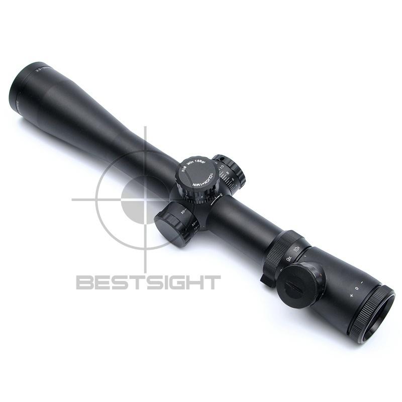 3.5-10X40 M1 Tactical Optics Riflescope Red&Green Dot Reticle Long Eye Relief Rifle Scope 30mm Tube