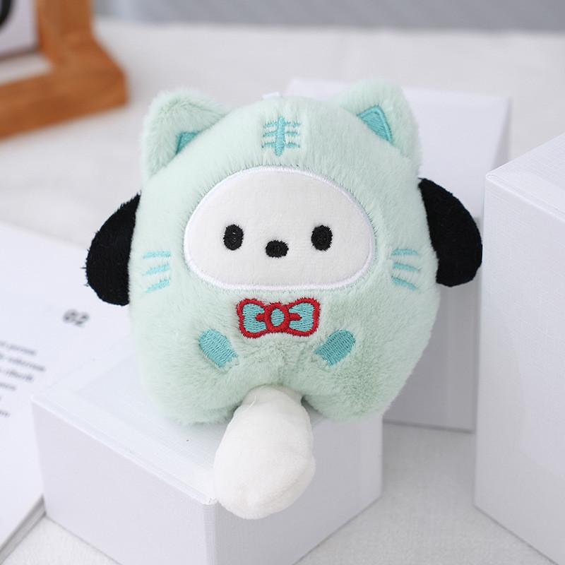 Adorable Plush Bunny Keychain Cute Rabbit Stuffed Animal Bag Charm Accessory Gift