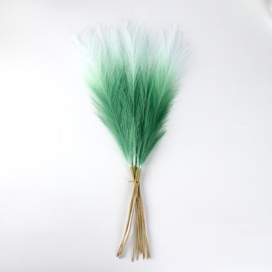 10Pcs Artificial Pampas Grass Decoration Realistic Fluffy Tall Fake Dried Grass Home Office Wedding Party Table Centerpiece Boho Decor