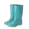 Wasserdichte rutschfeste lange Gummistiefel für Damen - Mode Gummischuhe für den Außenbereich