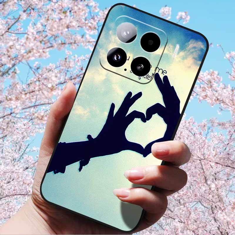 For Xiaomi 15 Pro 5G 6.73"Cases 3D Relief Soft Silicone Cover Retro Embossed for Xiaomi 15 5G Phone Mi 15pro 15 3D Soft TPU Case