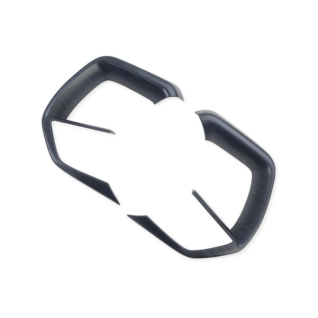 Steering Wheel Cover Trim For Hyundai Cantus Creta ix25 2nd Gen SU2 - 2024 2025 Carbon Fiber Accessories Car Styling