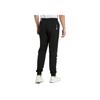 Puma Logo Print Elastic Waist Joggers Men Bottoms Black 585260-01