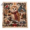 Holiday Animal Needlepoint Patterns Christmas Cross Stitch Kit, Embroidery Starter Seasonal Handmade Present for Friends Pattern, Festive Craft