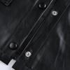 2024 Fall/Winter European & American Style Women's PU Leather Crop Jacket