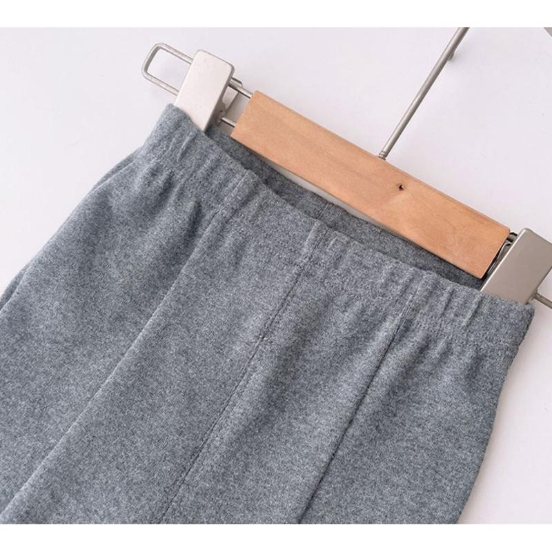 Kinder Mädchen Flare Hosen Neue Ankunft Kinder Casual Baumwolle Leggings 2-8Years Kinder Herbst Kleinkind Mädchen Schule Hosen