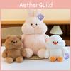 Duck Plush Toy Bear Rabbit Cartoon Pacify Doll Children Home Decoration Gift
