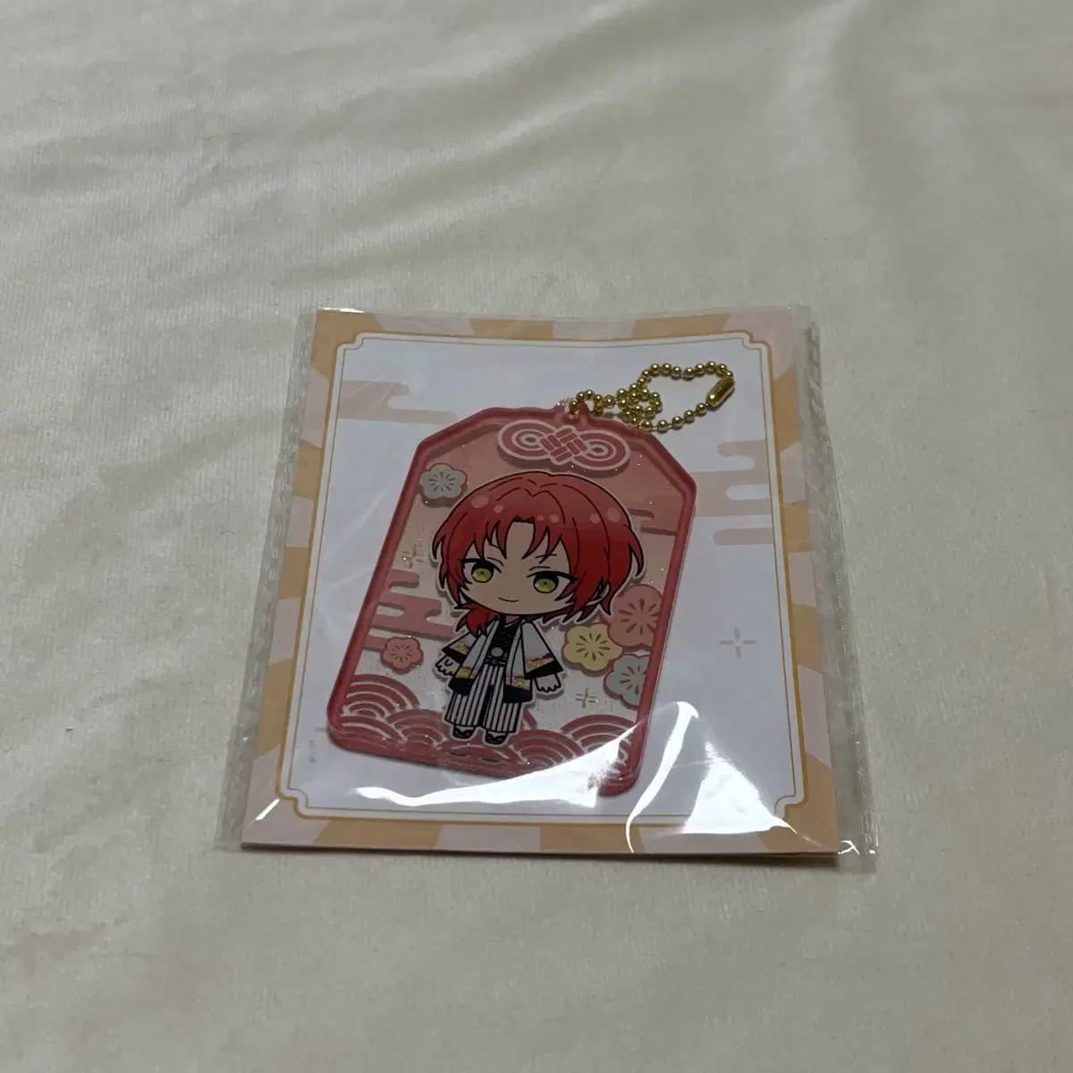 

Ansta Tsukinaga Leo Omamori Acrylic Keyring Sealed