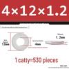 Extra Thick Galvanized Iron Flat Washer, Round, M3-M62