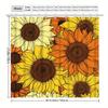 Sunflower Burst Shower Curtain: Embrace The Vibrant Floral Design, Soft Fabric, And Sunny Vibes For Your Bright Bathroom
