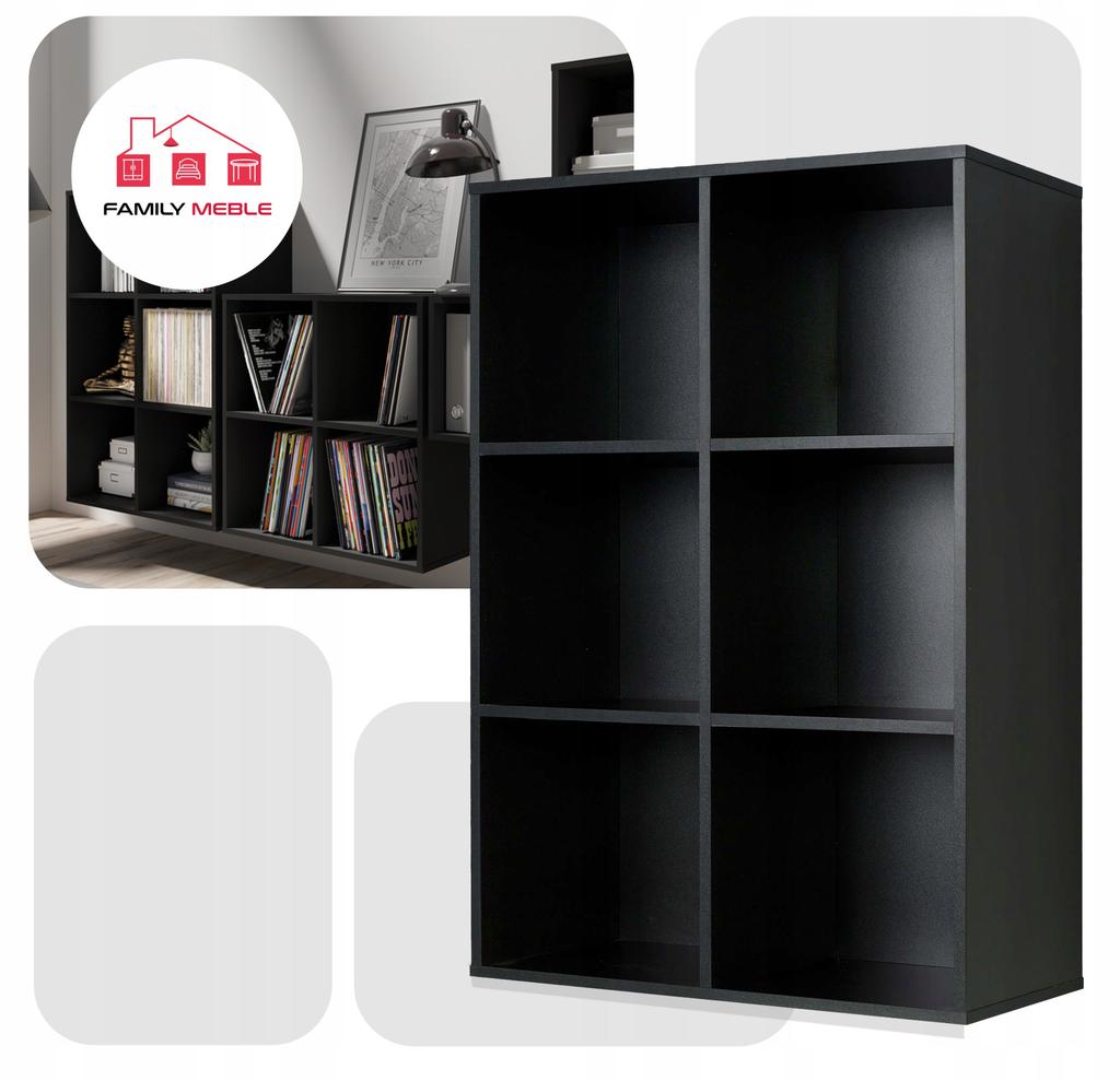 Regał półka organizer pojemnik stojak na płyty winylowe segregatory Cubo 5