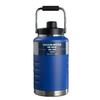 Large Capacity Portable Fitness Water Bottle with Handle and Stainless Steel Straw