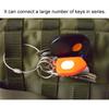 5pcs 110x1.5mm Keychain Stainless Steel Wire Outdoor Portable Cable Rope Key Holder Durable Suitable for Hiking Camping TMZ