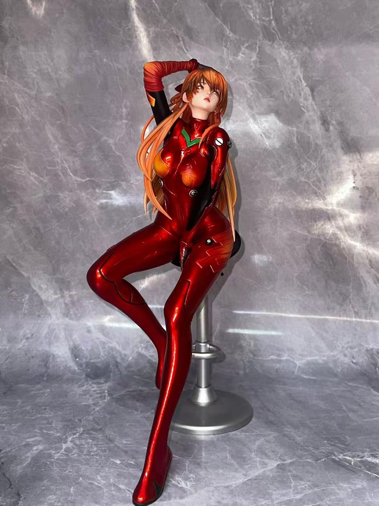 Asuka Langley Soryu Elegant Anime Pvc Statue Figurine Exquisite Collectible Model Desk Ornament Decor Gift For Anime Hobby Fans