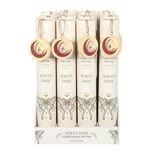 Something Different Manifestation White Sage Incense Sticks Set (Pack of 360)