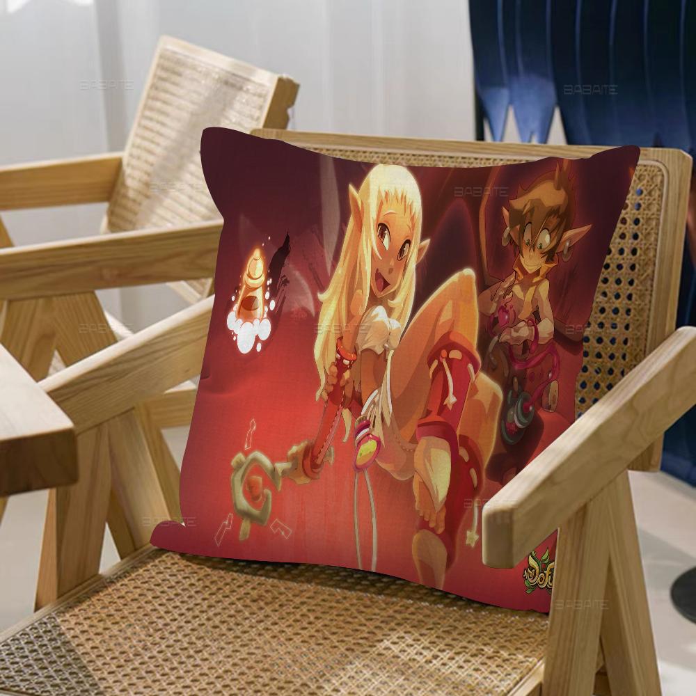 Dofus Cushion Cover X Polyester Sofa Cushions Decorative Throw Pillows Home Decoration Pillowcover