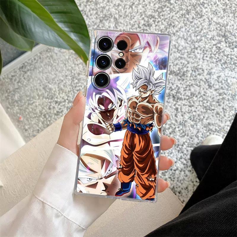 Goku Gohan Dragons Balls Z Anime S26 Ultra Case For Samsung Galaxy S25 S26 S24 S23 Ultra S22 S20 Plus S21 FE A57 5G Phone Cover Galaxy S20