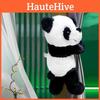 Gancho de Cortina de Panda de Anime com Tecido Macio e Design Reutilizável para Acessórios de Quarto Infantil