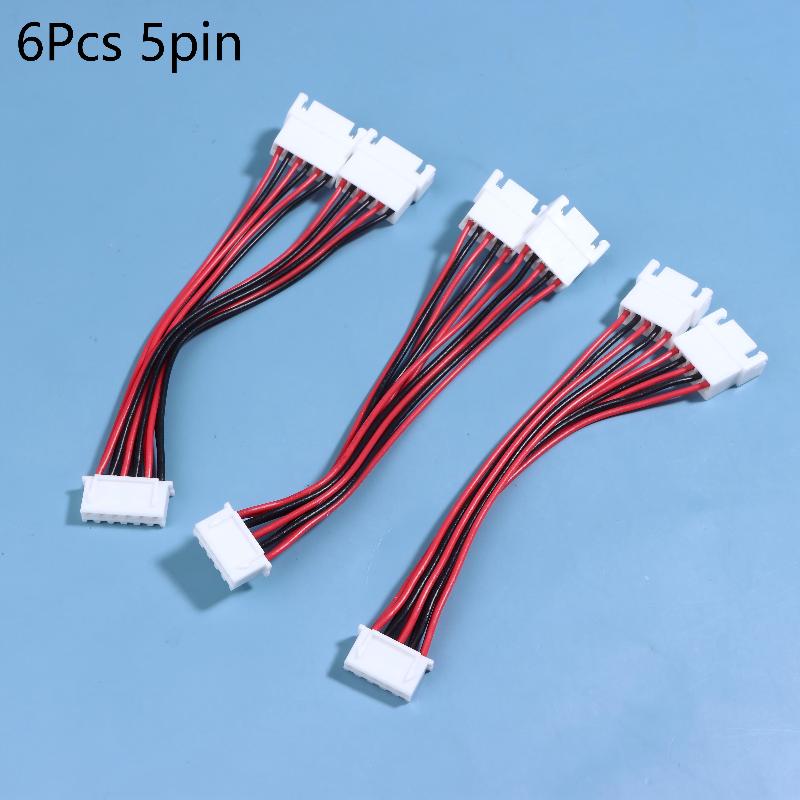 Xh2.54Mm Y-Splitter Cable Male To 2 Female Connector 26Awg Power Extension Cord 2/3/4/5/6 Pin Splitter Cable Adapter