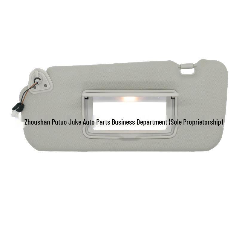 Left Gray Sun Visor for 2009-2014 Nissan Murano (Part 96401-1AA1B)