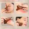 Multifunctional Meridian Wooden Massage Head Health Comb Sandalwood Large Wide Tooth Guasha Point Comb