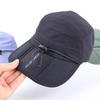High Quality Unstructured  5 Panel Men Running Outdoor Camp Cap Foldable Soft Camping Cap 5 Panel Hat Sport Caps